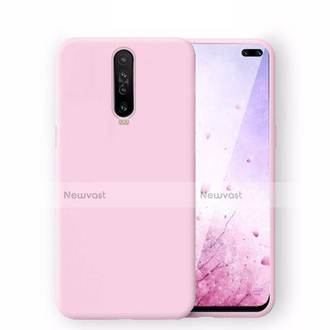 Ultra-thin Silicone Gel Soft Case 360 Degrees Cover S02 for Xiaomi Poco X2 Pink