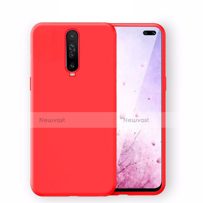 Ultra-thin Silicone Gel Soft Case 360 Degrees Cover S02 for Xiaomi Poco X2 Red