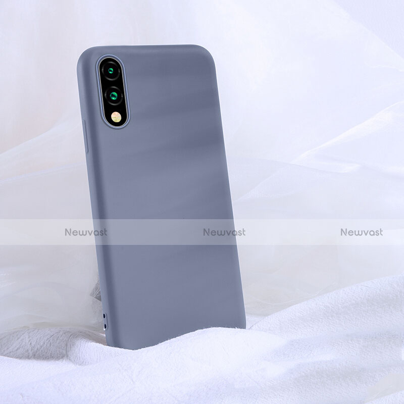 Ultra-thin Silicone Gel Soft Case 360 Degrees Cover S03 for Huawei Honor 9X Gray