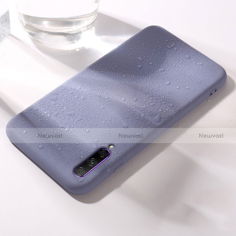 Ultra-thin Silicone Gel Soft Case 360 Degrees Cover S03 for Huawei Honor 9X Pro Purple