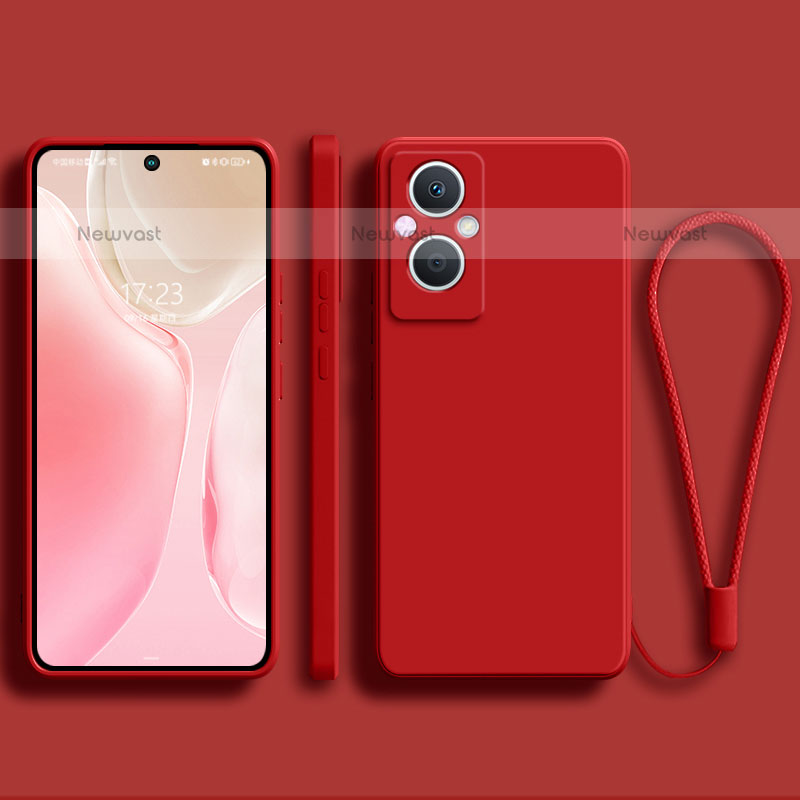 Ultra-thin Silicone Gel Soft Case 360 Degrees Cover S03 for OnePlus Nord N20 5G Red