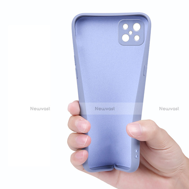 Ultra-thin Silicone Gel Soft Case 360 Degrees Cover S03 for Oppo A92s 5G