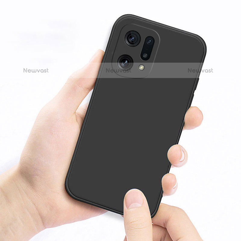 Ultra-thin Silicone Gel Soft Case 360 Degrees Cover S03 for Oppo Find X5 Pro 5G