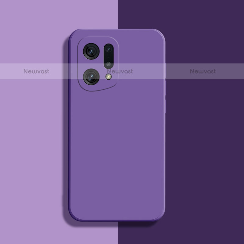 Ultra-thin Silicone Gel Soft Case 360 Degrees Cover S03 for Oppo Find X5 Pro 5G