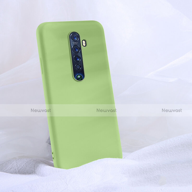 Ultra-thin Silicone Gel Soft Case 360 Degrees Cover S03 for Oppo Reno2 Green
