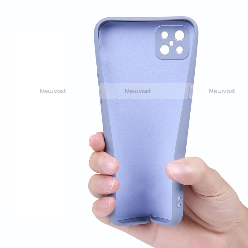 Ultra-thin Silicone Gel Soft Case 360 Degrees Cover S03 for Oppo Reno4 Z 5G