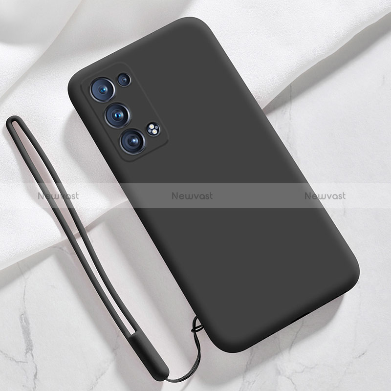 Ultra-thin Silicone Gel Soft Case 360 Degrees Cover S03 for Oppo Reno6 Pro 5G