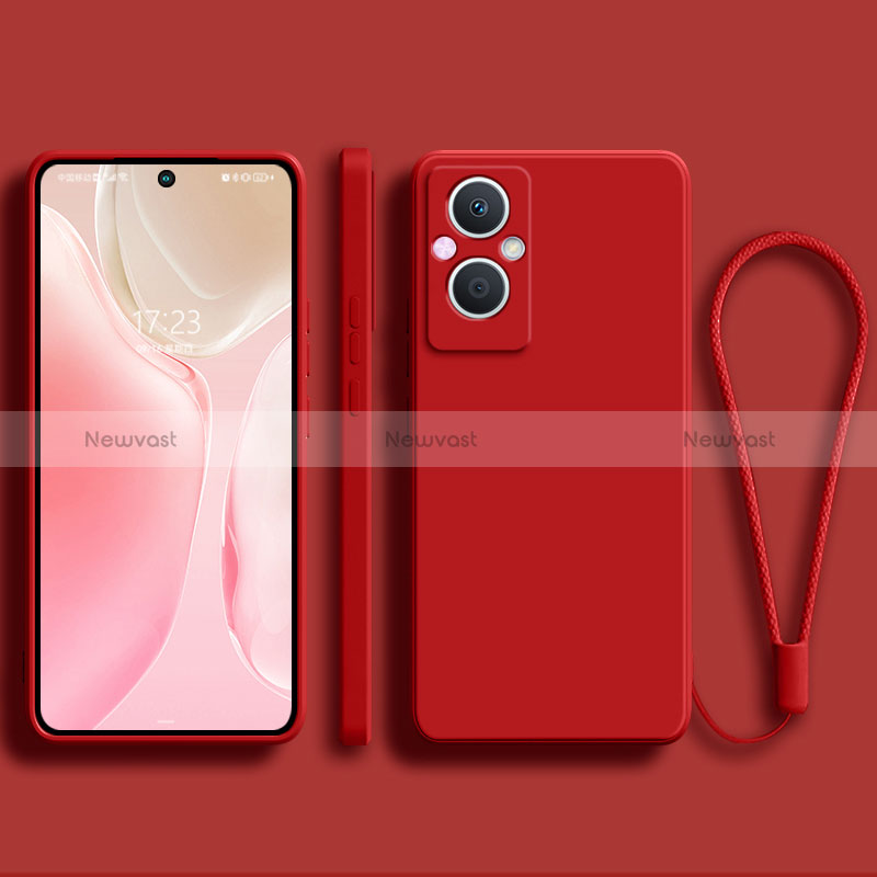 Ultra-thin Silicone Gel Soft Case 360 Degrees Cover S03 for Oppo Reno7 Z 5G