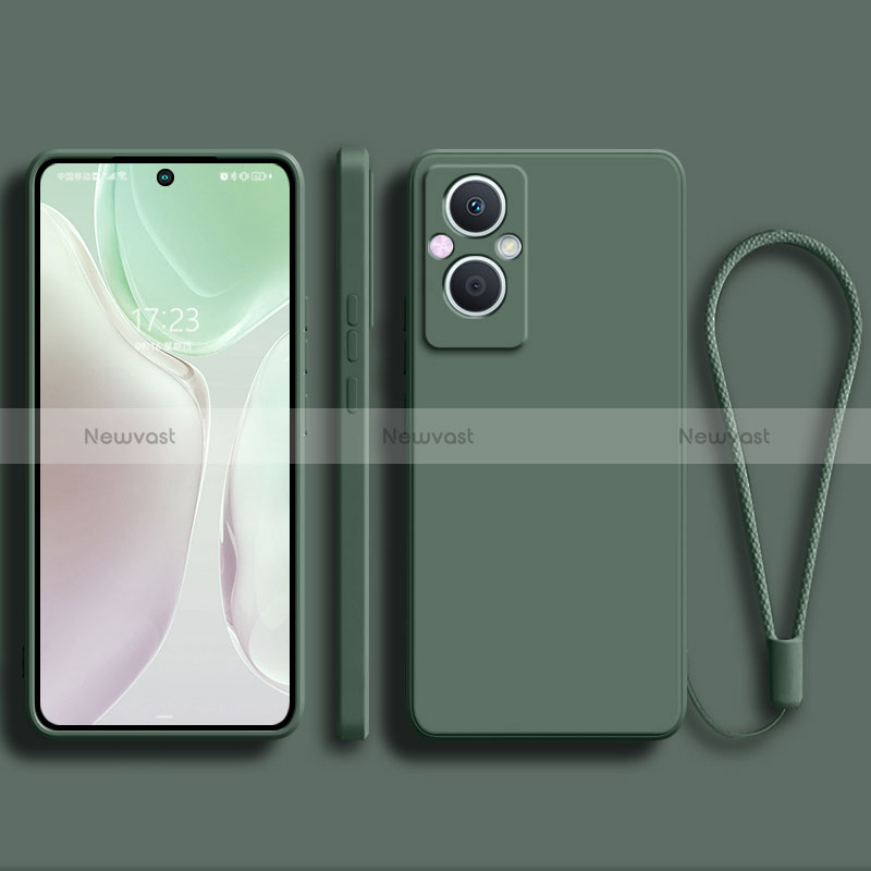 Ultra-thin Silicone Gel Soft Case 360 Degrees Cover S03 for Oppo Reno8 Lite 5G