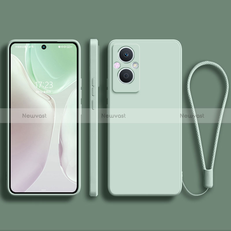 Ultra-thin Silicone Gel Soft Case 360 Degrees Cover S03 for Oppo Reno8 Lite 5G