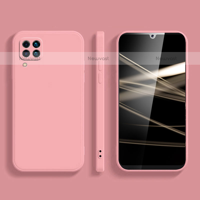 Ultra-thin Silicone Gel Soft Case 360 Degrees Cover S03 for Samsung Galaxy M42 5G Pink