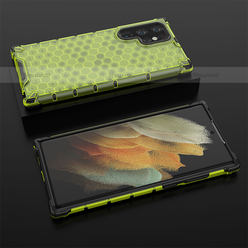 Ultra-thin Silicone Gel Soft Case 360 Degrees Cover S03 for Samsung Galaxy S21 Ultra 5G