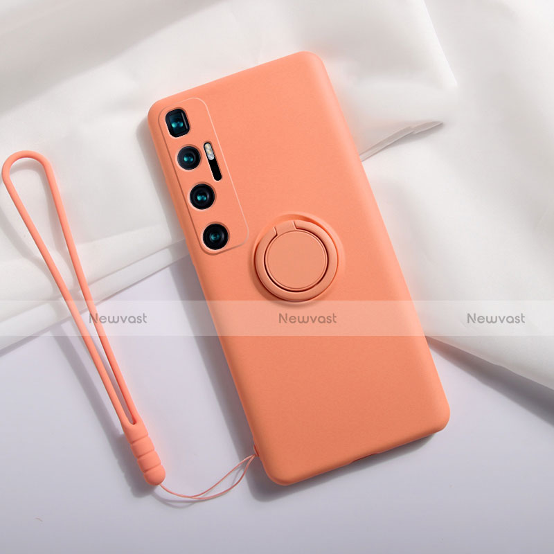 Ultra-thin Silicone Gel Soft Case 360 Degrees Cover S03 for Xiaomi Mi 10 Ultra Orange