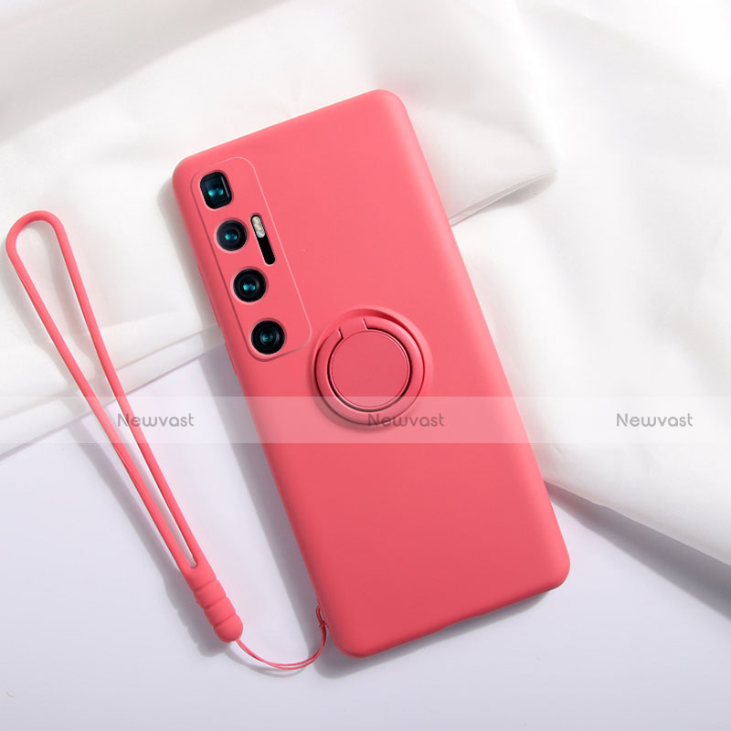 Ultra-thin Silicone Gel Soft Case 360 Degrees Cover S03 for Xiaomi Mi 10 Ultra Red