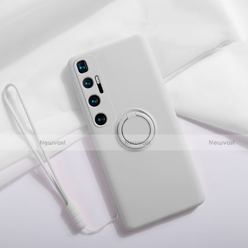 Ultra-thin Silicone Gel Soft Case 360 Degrees Cover S03 for Xiaomi Mi 10 Ultra White