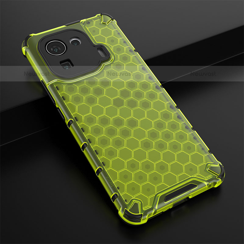 Ultra-thin Silicone Gel Soft Case 360 Degrees Cover S03 for Xiaomi Mi 11 Pro 5G Green