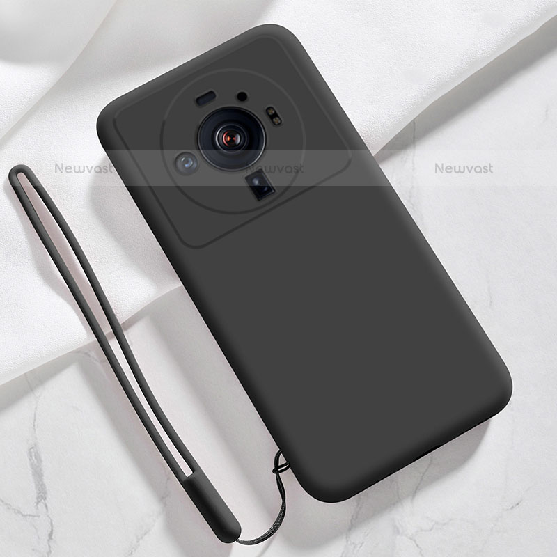 Ultra-thin Silicone Gel Soft Case 360 Degrees Cover S03 for Xiaomi Mi 12S Ultra 5G Black