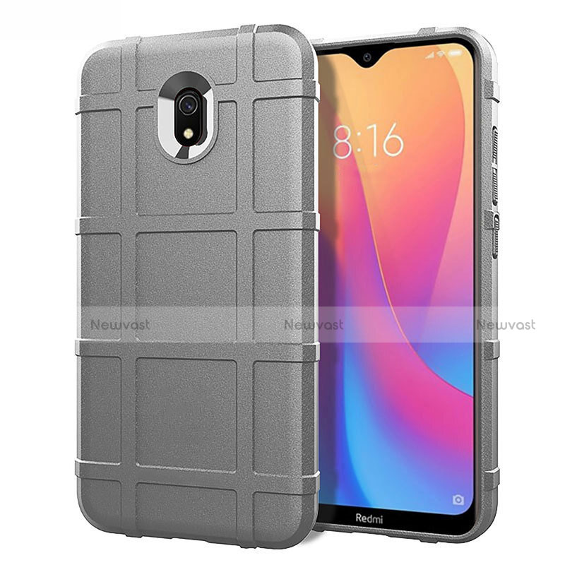 Ultra-thin Silicone Gel Soft Case 360 Degrees Cover S03 for Xiaomi Redmi 8A