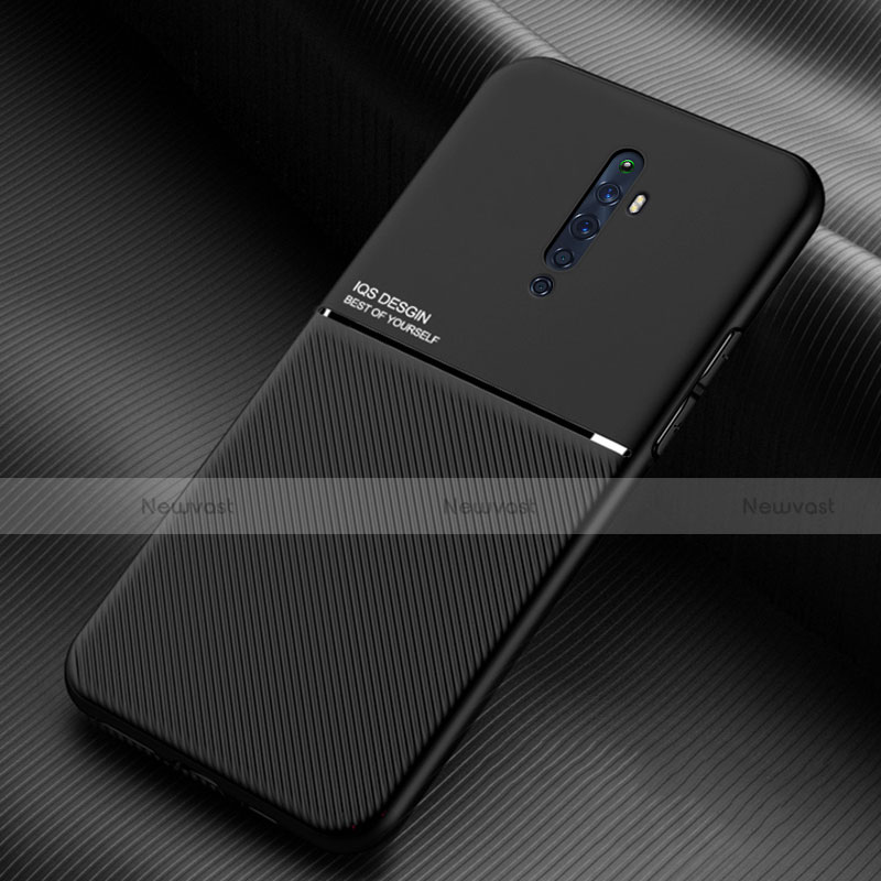 Ultra-thin Silicone Gel Soft Case 360 Degrees Cover S04 for Oppo Reno2 Z Black