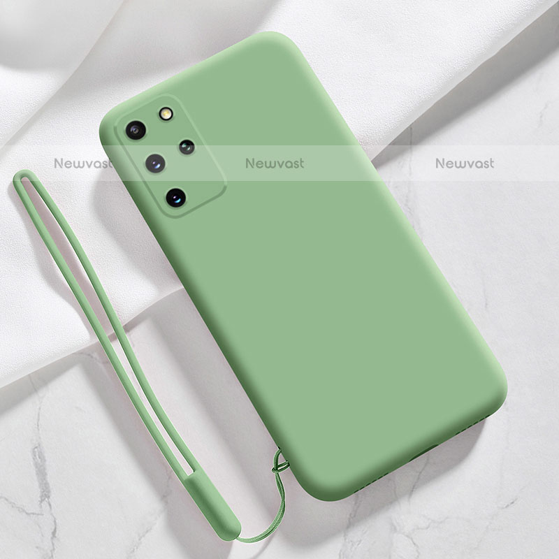 Ultra-thin Silicone Gel Soft Case 360 Degrees Cover S04 for Samsung Galaxy S20 Plus 5G Matcha Green