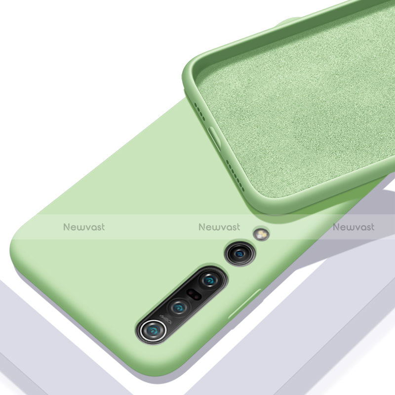 Ultra-thin Silicone Gel Soft Case 360 Degrees Cover S04 for Xiaomi Mi 10 Pro Green