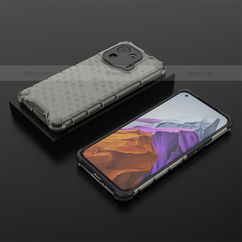 Ultra-thin Silicone Gel Soft Case 360 Degrees Cover S04 for Xiaomi Mi 11 Pro 5G Black