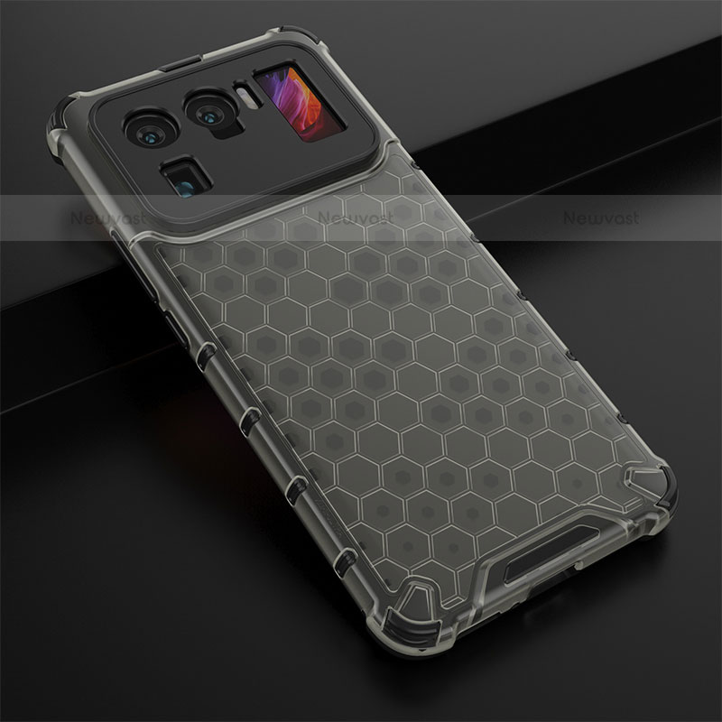 Ultra-thin Silicone Gel Soft Case 360 Degrees Cover S04 for Xiaomi Mi 11 Ultra 5G Black