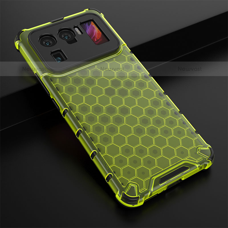 Ultra-thin Silicone Gel Soft Case 360 Degrees Cover S04 for Xiaomi Mi 11 Ultra 5G Green