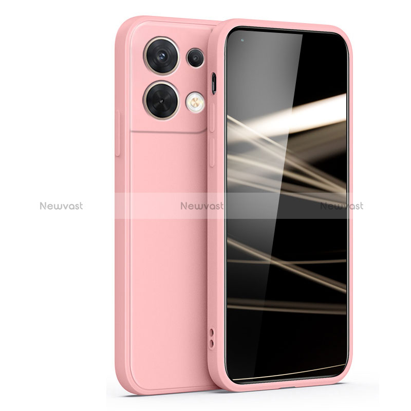 Ultra-thin Silicone Gel Soft Case 360 Degrees Cover S05 for Oppo Reno8 5G