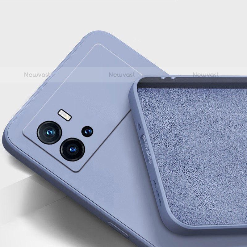 Ultra-thin Silicone Gel Soft Case 360 Degrees Cover S05 for Vivo iQOO 9 5G
