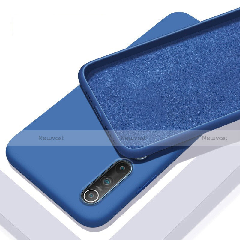 Ultra-thin Silicone Gel Soft Case 360 Degrees Cover S05 for Xiaomi Mi 10 Blue