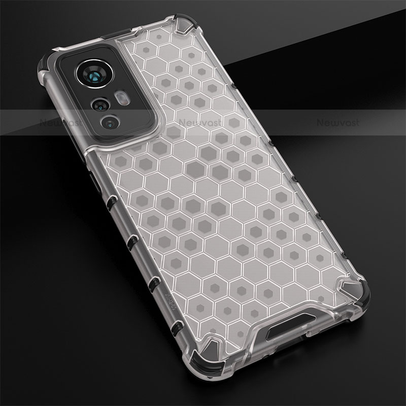 Ultra-thin Silicone Gel Soft Case 360 Degrees Cover S05 for Xiaomi Mi 12S 5G White