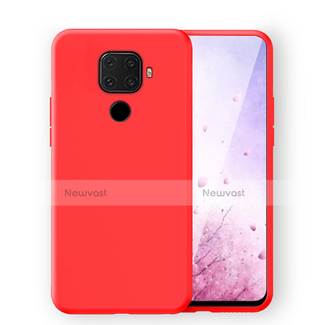 Ultra-thin Silicone Gel Soft Case 360 Degrees Cover S06 for Huawei Mate 30 Lite Red