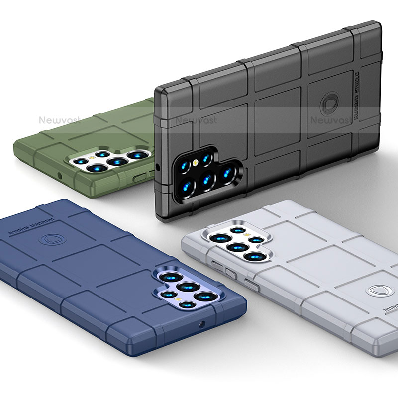 Ultra-thin Silicone Gel Soft Case 360 Degrees Cover S06 for Samsung Galaxy S22 Ultra 5G