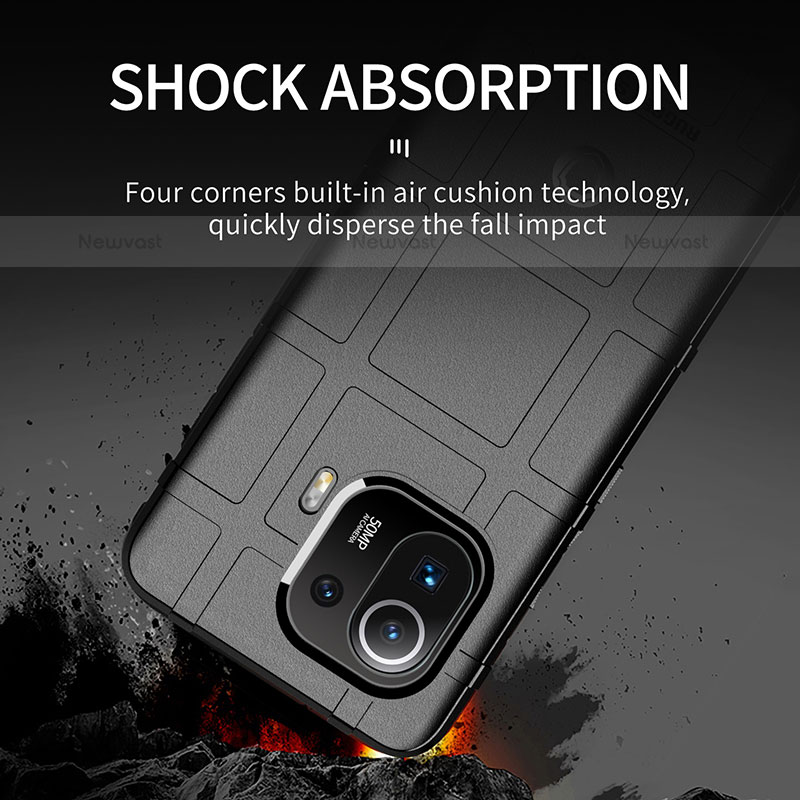 Ultra-thin Silicone Gel Soft Case 360 Degrees Cover S06 for Xiaomi Mi 11 Pro 5G