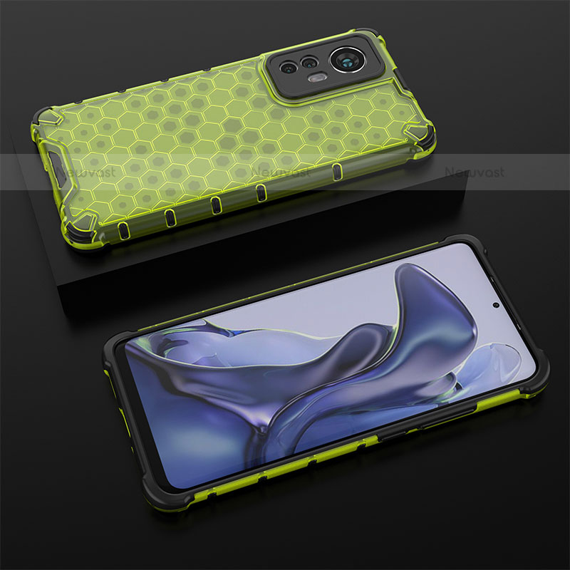 Ultra-thin Silicone Gel Soft Case 360 Degrees Cover S06 for Xiaomi Mi 12 Lite 5G Green