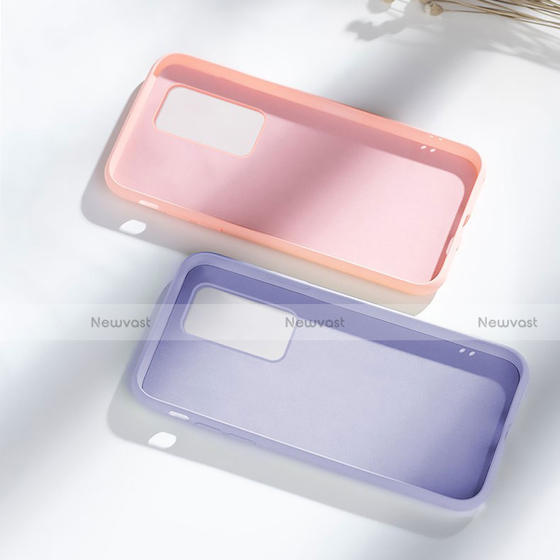 Ultra-thin Silicone Gel Soft Case 360 Degrees Cover S07 for Huawei P40