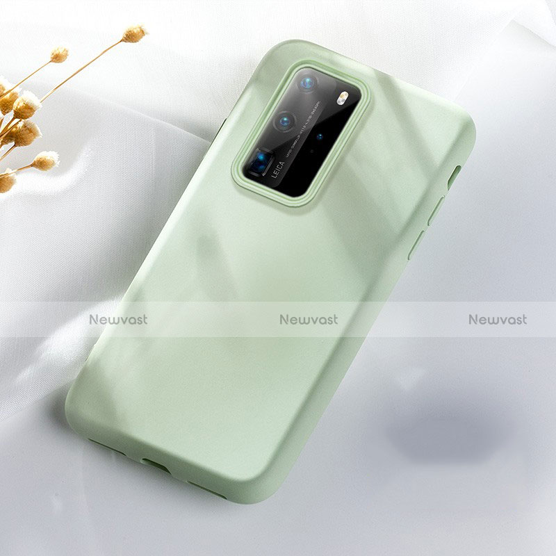 Ultra-thin Silicone Gel Soft Case 360 Degrees Cover S07 for Huawei P40 Pro