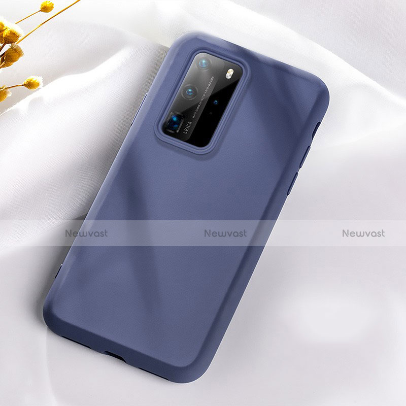 Ultra-thin Silicone Gel Soft Case 360 Degrees Cover S07 for Huawei P40 Pro