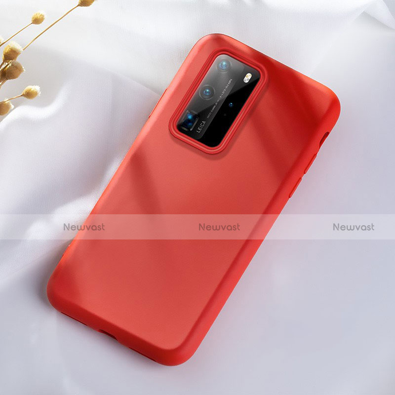 Ultra-thin Silicone Gel Soft Case 360 Degrees Cover S07 for Huawei P40 Pro