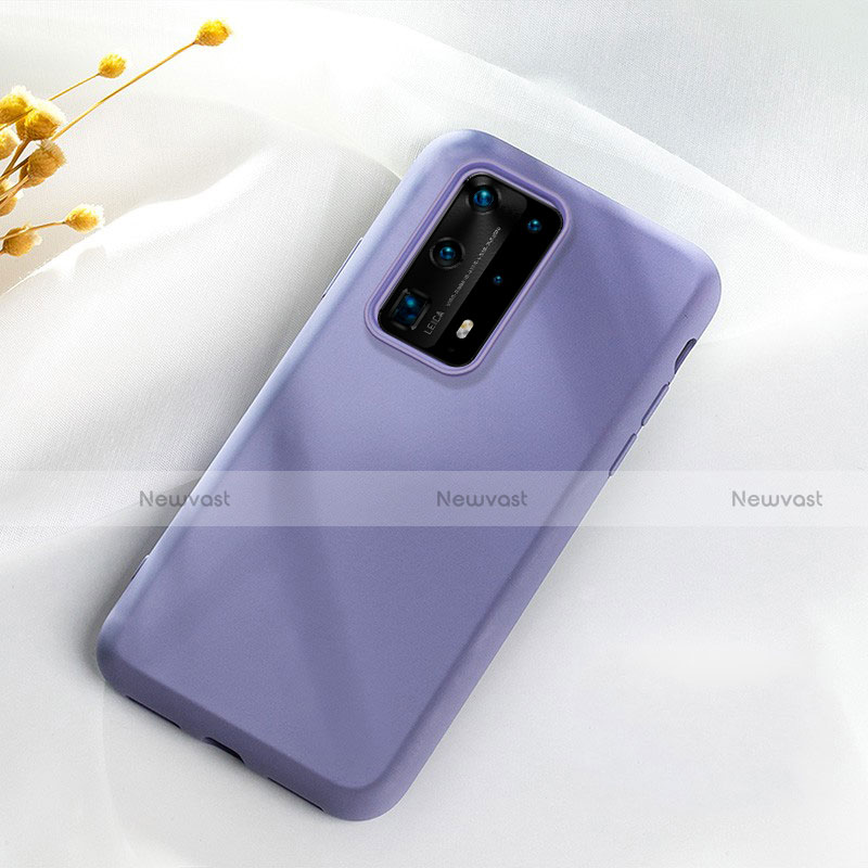 Ultra-thin Silicone Gel Soft Case 360 Degrees Cover S07 for Huawei P40 Pro+ Plus