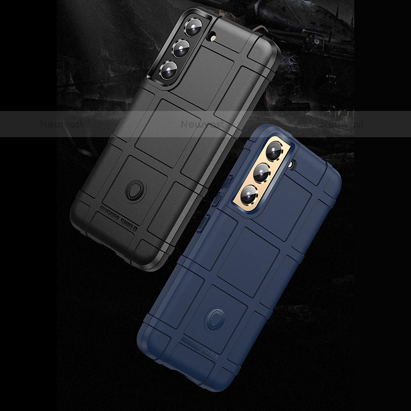 Ultra-thin Silicone Gel Soft Case 360 Degrees Cover S07 for Samsung Galaxy S21 Plus 5G