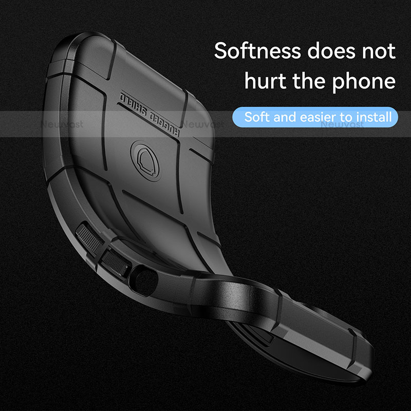 Ultra-thin Silicone Gel Soft Case 360 Degrees Cover S08 for Xiaomi Mi 12X 5G
