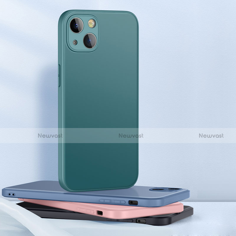 Ultra-thin Silicone Gel Soft Case 360 Degrees Cover S09 for Apple iPhone 14