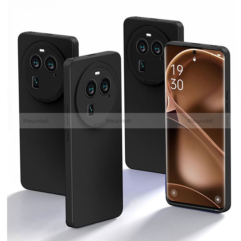 Ultra-thin Silicone Gel Soft Case 360 Degrees Cover YK1 for Oppo Find X6 5G
