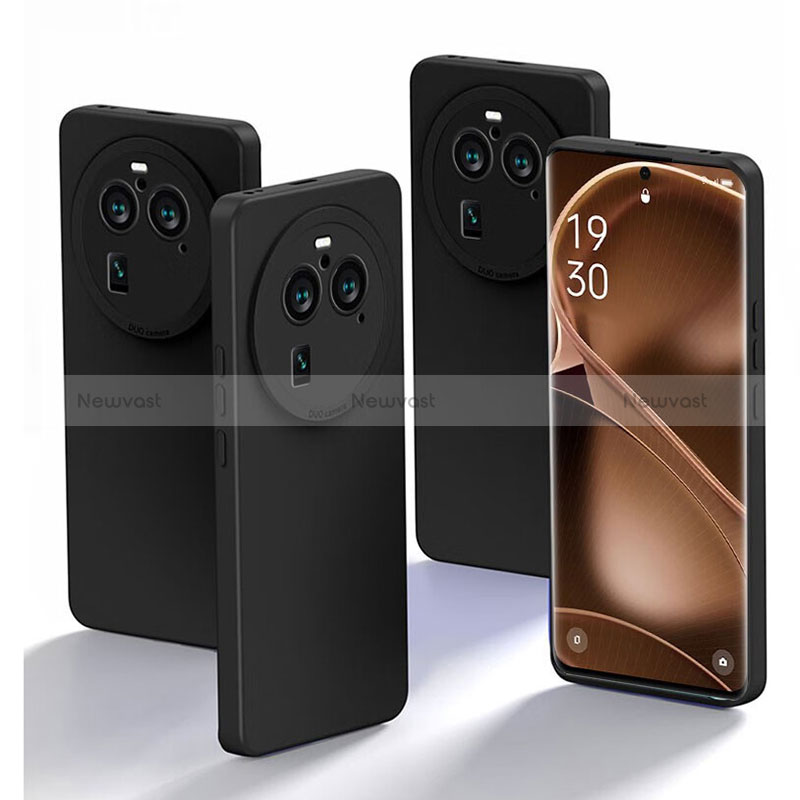 Ultra-thin Silicone Gel Soft Case 360 Degrees Cover YK1 for Oppo Find X6 Pro 5G