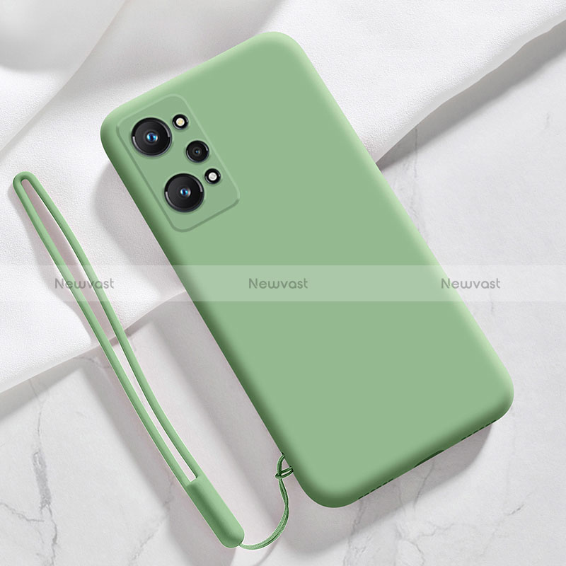 Ultra-thin Silicone Gel Soft Case 360 Degrees Cover YK1 for Realme GT Neo 3T 5G Green