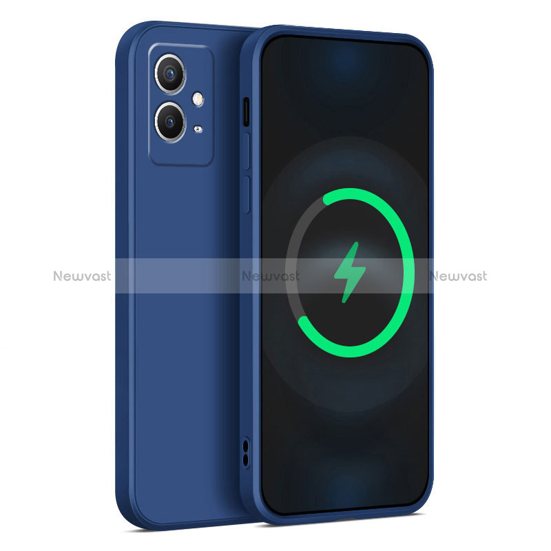 Ultra-thin Silicone Gel Soft Case 360 Degrees Cover YK1 for Vivo T1 5G India