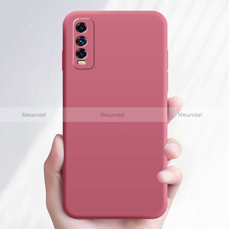 Ultra-thin Silicone Gel Soft Case 360 Degrees Cover YK1 for Vivo Y12s