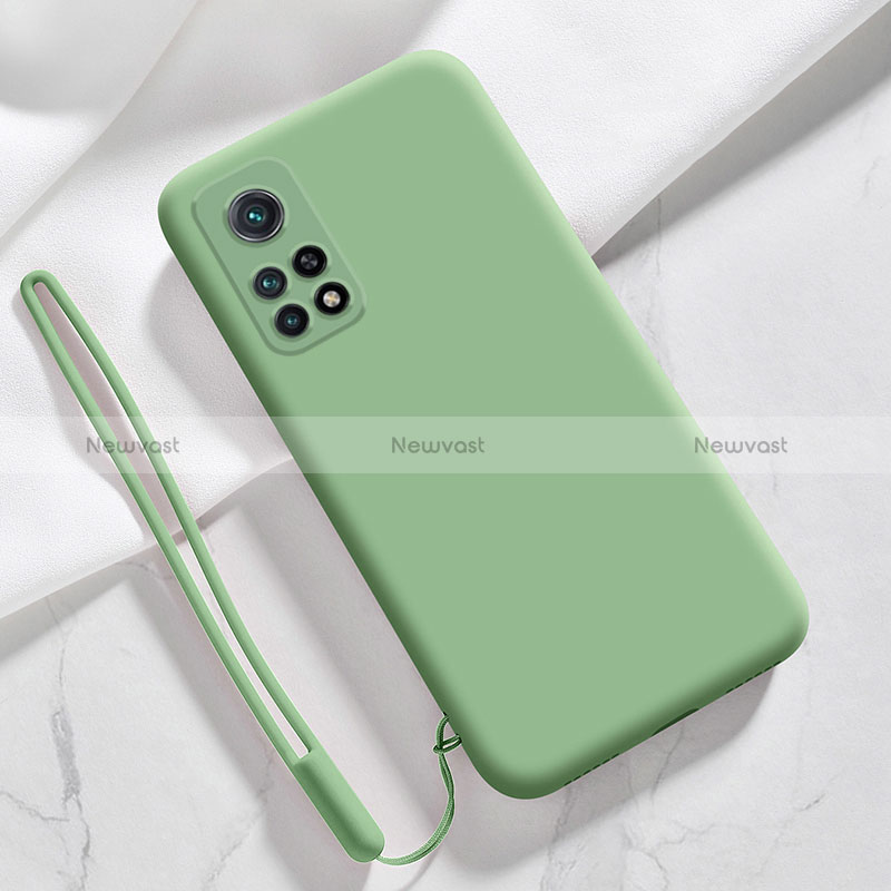 Ultra-thin Silicone Gel Soft Case 360 Degrees Cover YK1 for Xiaomi Mi 10T Pro 5G Green